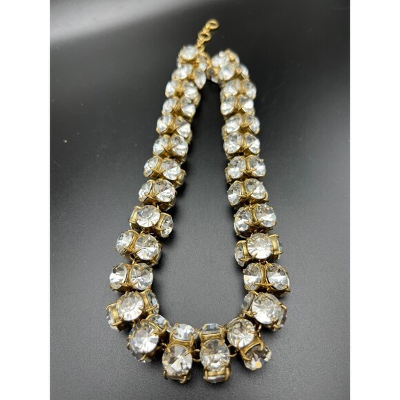 J. Crew Chunky Rhinestone Necklace - Picture 6 of 9